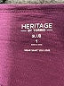 Heritage 100% Cotton Burgundy Short Sleeve Top Size 1X - photo 7