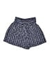 Veronica M. Stripes Blue Shorts Size S - photo 1