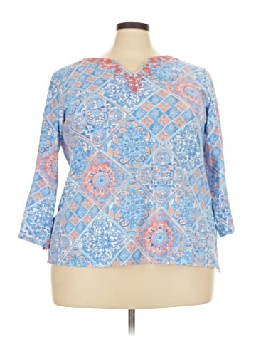 Ruby Rd. 3/4 Sleeve Blouse (view 1)