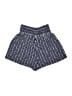 Veronica M. Stripes Blue Shorts Size S - photo 2