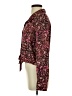 Wilfred Floral Burgundy Long Sleeve Blouse Size S - photo 5