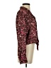 Wilfred Floral Burgundy Long Sleeve Blouse Size S - photo 4