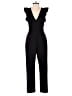 French Connection Solid Black Jumpsuit Size 2 - photo 1