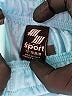 PLACE Sport 100% Polyester Solid Blue Athletic Shorts Size 12-18 mo - photo 3