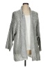 Nouveaux 100% Acrylic Gray Silver Cardigan Size XL - photo 1