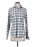 Bonobos 100% Cotton Checkered-gingham Blue Long Sleeve Button-Down Shirt Size S - photo 1