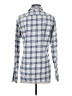 Bonobos 100% Cotton Checkered-gingham Blue Long Sleeve Button-Down Shirt Size S - photo 2
