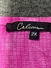 Calessa 100% Polyester Purple 3/4 Sleeve Blouse Size 2X - photo 7