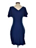 Bebe Solid Blue Cocktail Dress Size XS - photo 2