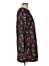 Gap 100% Polyester Floral Black Casual Dress Size M - photo 4