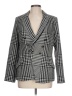 White House Black Market Houndstooth Gray Blazer Size 10 - photo 1