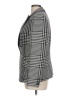 White House Black Market Houndstooth Gray Blazer Size 10 - photo 5