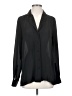 Joe Fresh 100% Polyester Black Long Sleeve Blouse Size S - photo 1