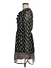 Xhilaration 100% Polyester Paisley Black Casual Dress Size M - photo 5