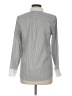 J.Crew 100% Cotton Chevron-herringbone Gray Long Sleeve Button-Down Shirt Size 6 - photo 2