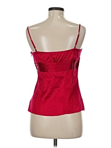 Bebe Sleeveless Silk Top (view 2)