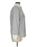 J.Crew 100% Cotton Chevron-herringbone Gray Long Sleeve Button-Down Shirt Size 6 - photo 4
