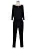 Nina Leonard Solid Black Jumpsuit Size M - photo 1