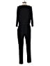 Nina Leonard Solid Black Jumpsuit Size M - photo 2