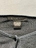 August Silk Black Cardigan Size M - photo 7