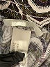 H&M 100% Viscose Print Silver Shorts Size M - photo 3