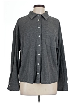 DONNI Long Sleeve Button-Down Shirt (view 1)