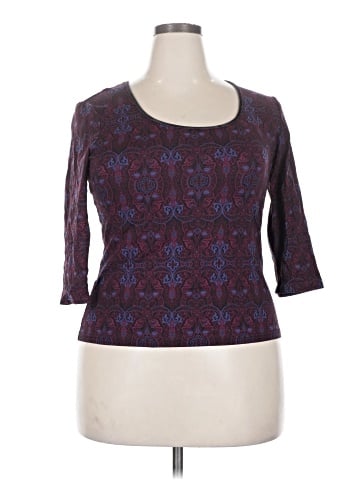 Apostrophe 3/4 Sleeve Top (view 1)