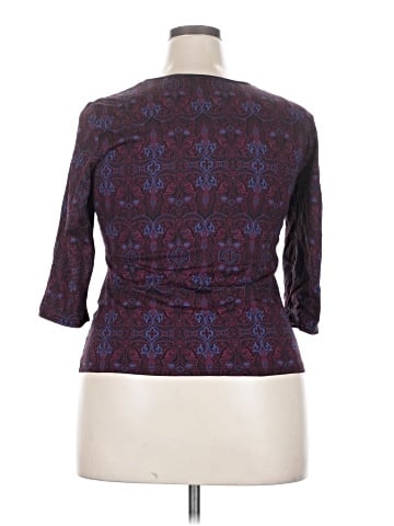 Apostrophe 3/4 Sleeve Top (view 2)