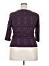 Apostrophe Purple 3/4 Sleeve Top Size 18 - photo 2