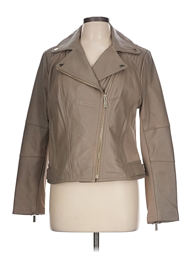 Pre-owned Michael Michael Kors Jacket In Tan
