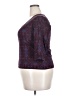Apostrophe Purple 3/4 Sleeve Top Size 18 - photo 5