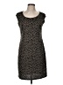 Nine West Animal Print Brown Casual Dress Size M - photo 1