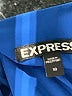 Express 100% Polyester Color Block Ivory Casual Dress Size 10 - photo 7
