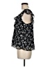 Cato 100% Polyester Black Short Sleeve Blouse Size M - photo 5