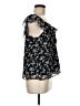 Cato 100% Polyester Black Short Sleeve Blouse Size M - photo 4