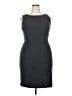 Ann Taylor Solid Gray Cocktail Dress Size 14 - photo 1