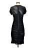 BCBGMAXAZRIA Graphic Gray Casual Dress Size S - photo 2
