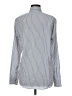 Uniq Stripes Gray Long Sleeve Button-Down Shirt Size M - photo 2
