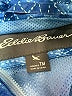 Eddie Bauer 100% Polyester Print Blue Raincoat Size M - photo 6