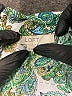 Ann Taylor LOFT Paisley Green Short Sleeve Top Size M - photo 7