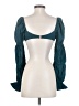 LACAUSA Teal 3/4 Sleeve Blouse Size S - photo 2