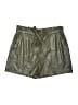 C established 1946 100% Polyester Metallic Green Shorts Size M - photo 1