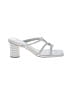 Intentionally ______ 100% Leather White Ivory Sandals Size 8 - photo 1