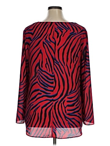 Bold Elements Long Sleeve Blouse (view 2)