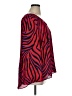 Bold Elements 100% Polyester Red Long Sleeve Blouse Size XL - photo 4