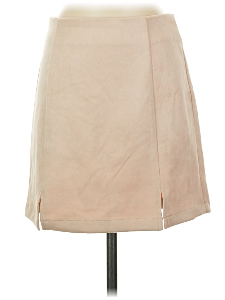 Pre-owned Hyfve Casual Skirt In Tan