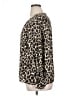 Vince Camuto 100% Polyester Animal Print Brown Long Sleeve Blouse Size XL - photo 5