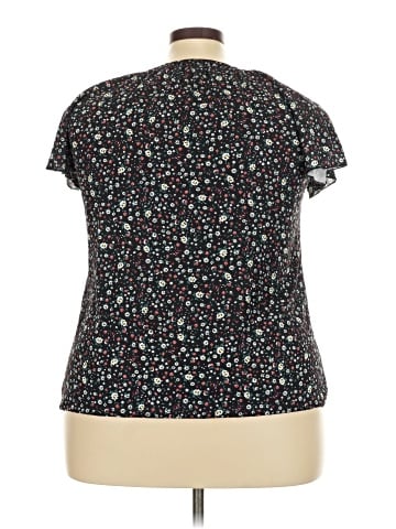 SimpleFun Short Sleeve Blouse (view 2)