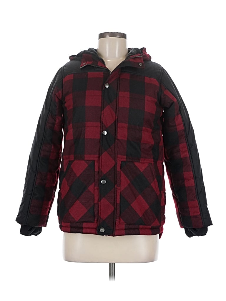 Pre-owned Lands' End Jacket In Red