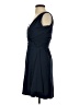 Garnet Hill Solid Blue Cocktail Dress Size XS - photo 5